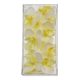 Hodvábny kvet orchidey ivory (12 ks)