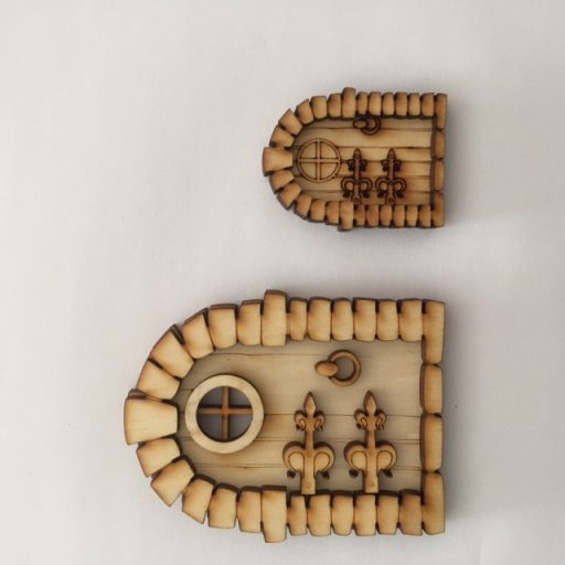 Stredoveké dvere, veľké