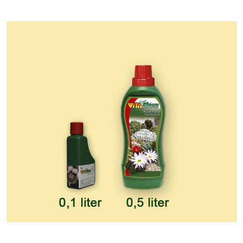 VITAFLÓRA VÝŽIVA PRE KAKTUSY A SUKULENTY 0,5L