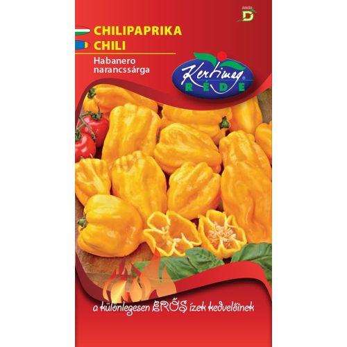 Chili paprika Habanero oranž 20 semien
