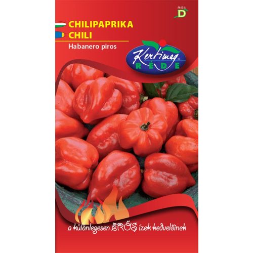 Chili paprika Habanero červená 20 semien